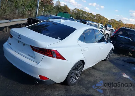 2016 Lexus Is 200T из США, поврежденный, VIN JTHBA1D22G5038249